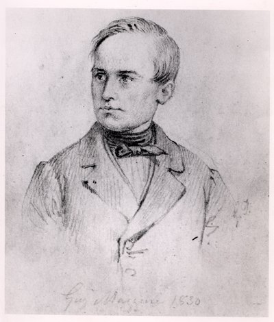 Giuseppe Mazzini (1805-72) 1830 von Giuseppe Isola